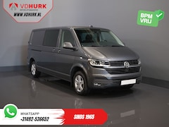 Volkswagen Transporter - 2.0 TDI 150 pk DSG Aut. L2 DC Dubbel Cabine MIXTO/ LED/ Adapt.Cruise/ Standkachel/ Stoelve
