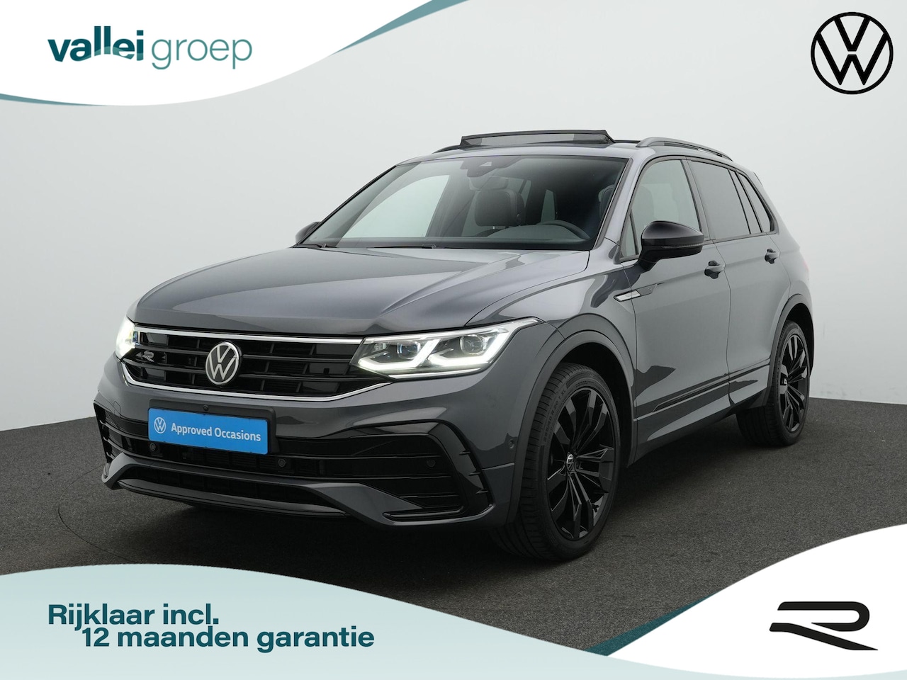 Volkswagen Tiguan - 2.0 TDI 200 pk DSG 4Motion R-Line | Panoramadak | Trekhaak | Navigatie Discover Pro | Lede - AutoWereld.nl