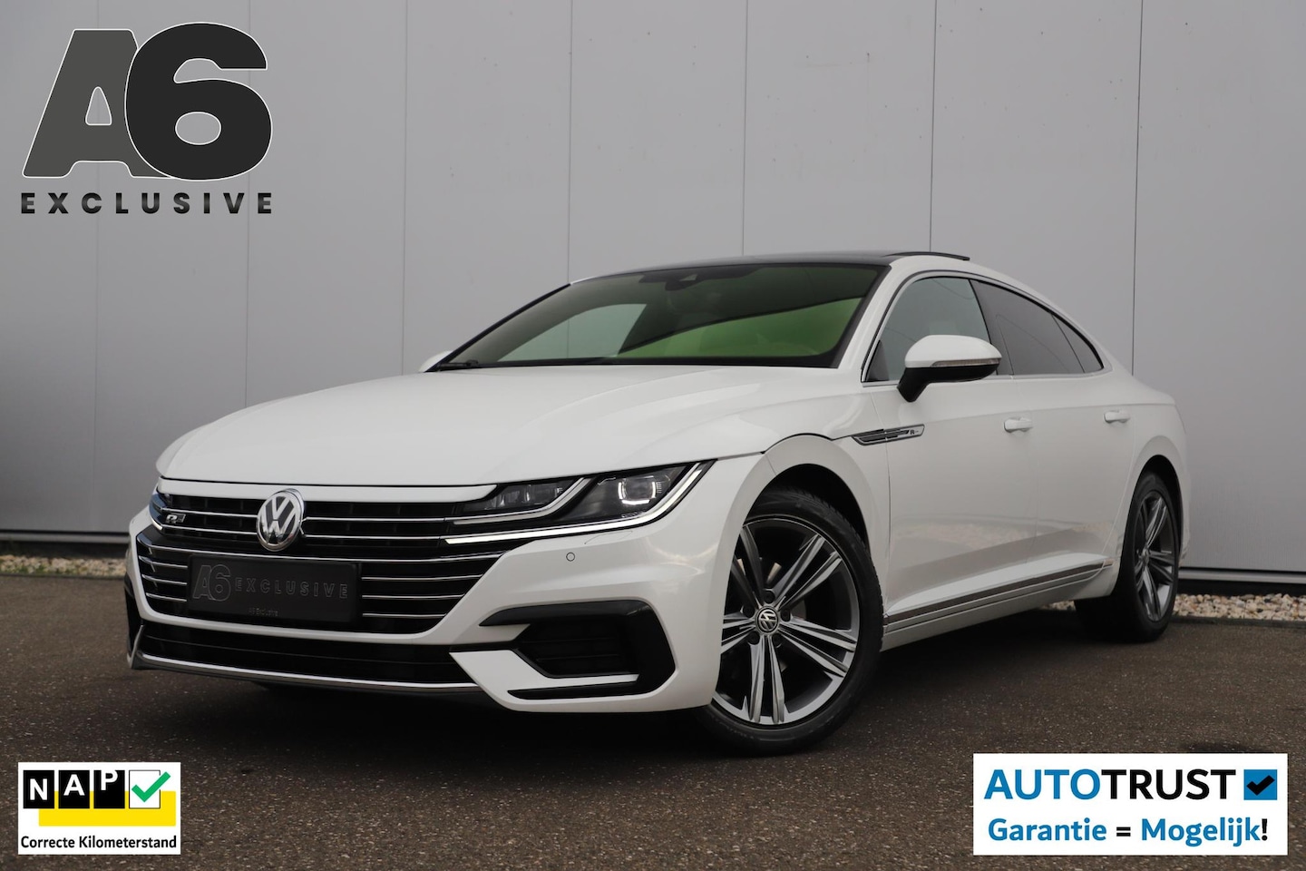 Volkswagen Arteon - 1.5 TSI Business R 150PK DSG Automaat Virtual Panoramadak Keyless Navigatie Adaptive Cruis - AutoWereld.nl