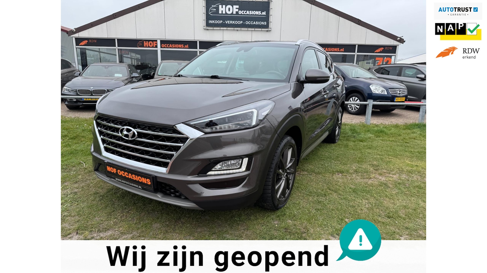 Hyundai Tucson - 1.6 T-GDI Comfort NAVI|CAMERA|STOELVERW. - AutoWereld.nl