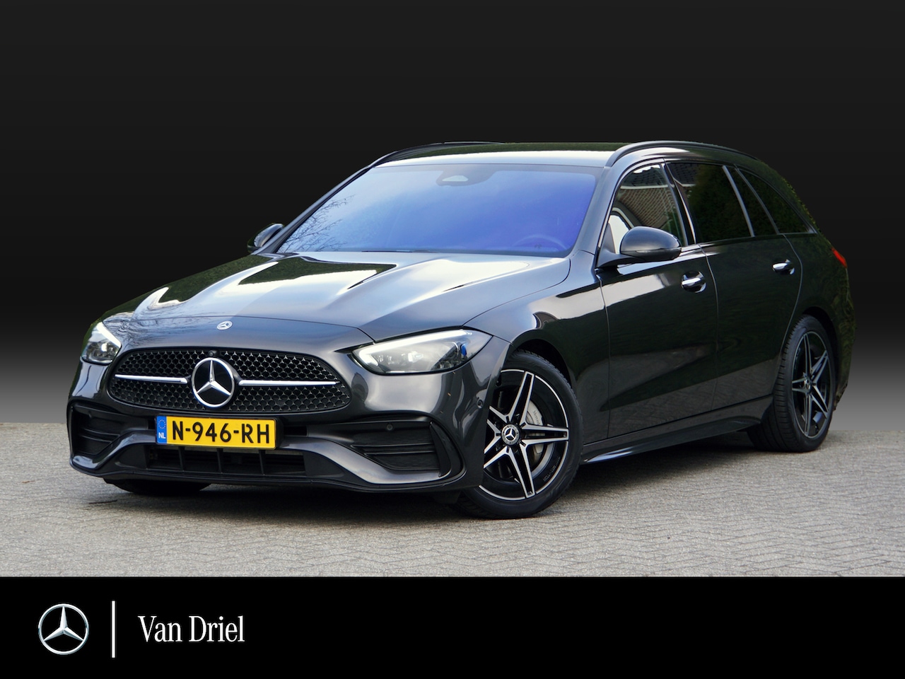 Mercedes-Benz C-klasse Estate - C 200 d AMG Line Night Estate | Memory Sound Keyless Trekhaak - AutoWereld.nl