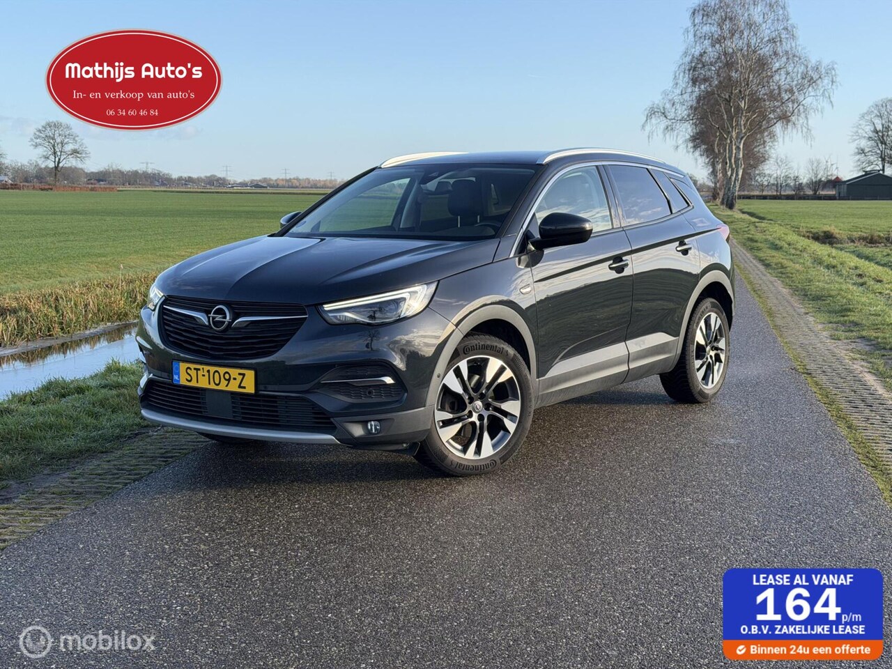 Opel Grandland X - 1.2 Turbo Innovation Automaat! Goed onderhouden! - AutoWereld.nl