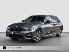 BMW 3-serie Touring - 330e - M-SPORT - CARPLAY - SFEERVERLICHTING - DEALER ONDERHOUDEN - EERSTE EIGENAAR - STOEL