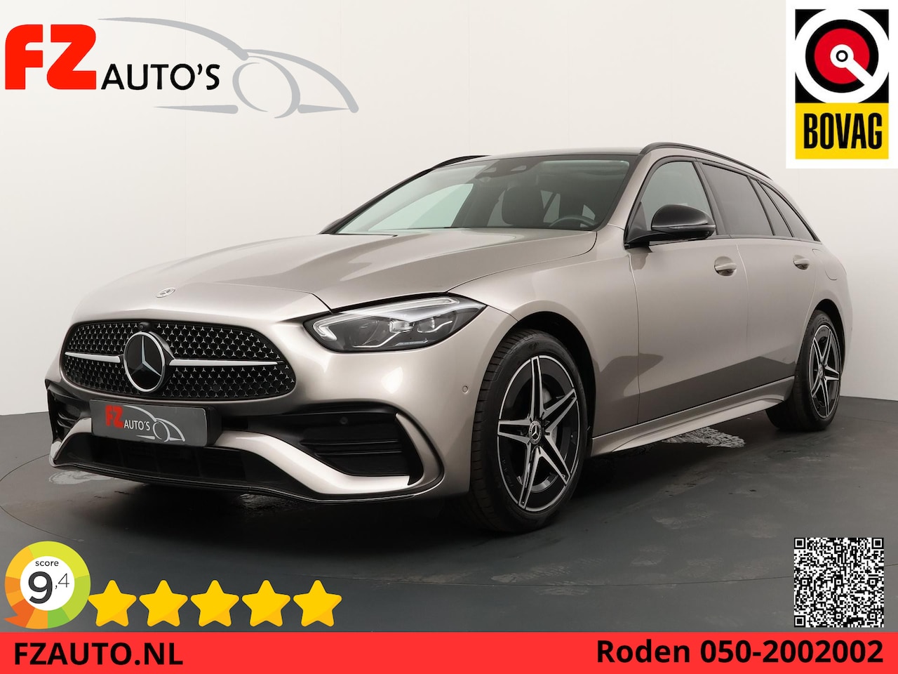 Mercedes-Benz C-klasse - 300 e AMG Line - Trekhaak - Automaat - Hybride - Full options - AutoWereld.nl