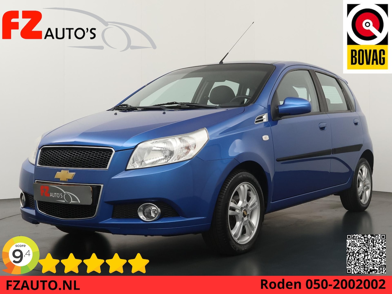 Chevrolet Aveo - 1.4 16V LS - Airco - Elektrische Ramen - Radio - AutoWereld.nl