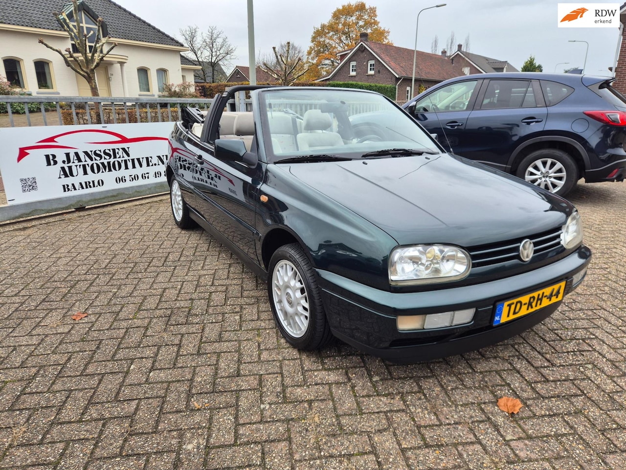 Volkswagen Golf Cabriolet - 1998 | Goed onderhouden |Kap 3jr oud - AutoWereld.nl