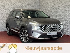 Hyundai Santa Fe - 1.6 T-GDI PHEV PREMIUM 7P AWD LEER ELEK.KLEP CAMERA NAVI STOEL/STUUR VERW. PLUG IN HYBRID
