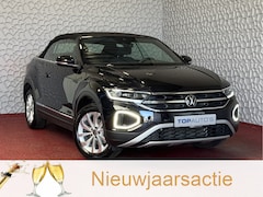 Volkswagen T-Roc Cabrio - TSI VIR.COCKPIT CARPLAY NAVI IQ.LED STOEL/STUUR.VERW DAB ADAP.CRUISE 05/2024 "rijden begin
