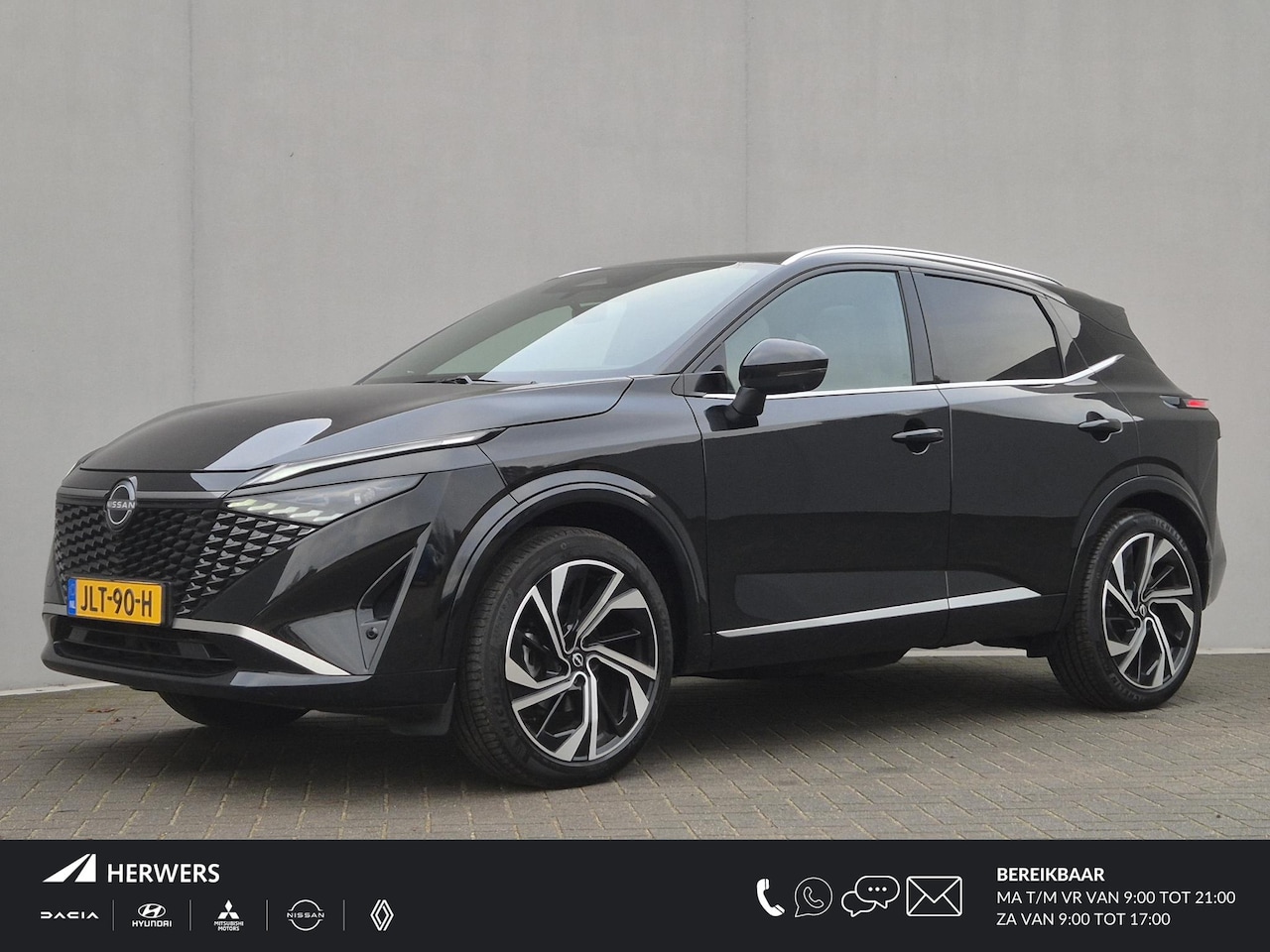 Nissan Qashqai - 1.3 MHEV Xtronic Tekna Plus Automaat / Fabrieksgarantie tot 03-2028 / Facelift / Cold Pack - AutoWereld.nl