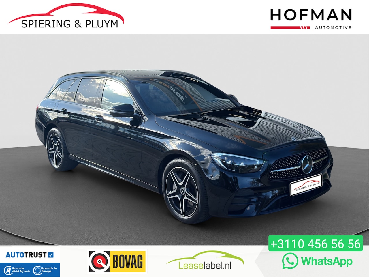 Mercedes-Benz E-klasse Estate - 300 e AMG Line | Sfeerverlichting | Schuifdak | Trekhaak | 360 Cam - AutoWereld.nl