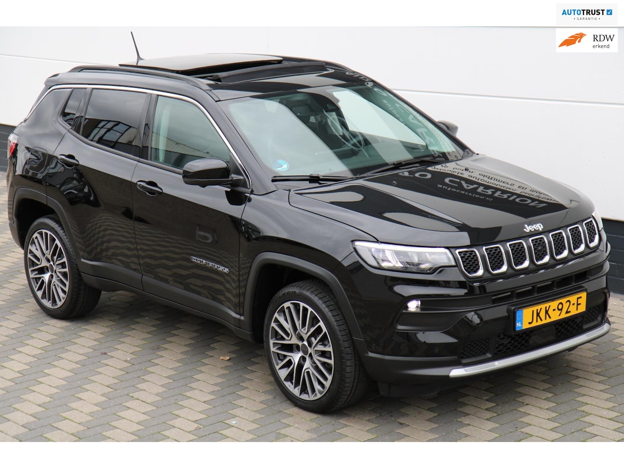 Jeep Compass - 1.5T e-Hybrid Pano 360° Camera Carplay BTW !! - AutoWereld.nl