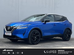 Nissan Qashqai - 1.3 MHEV Xtronic Tekna Plus Automaat / Cold pack / Panoramadak / HUD / Stuur-, Stoel en vo