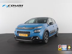 Citroën C3 - 1.2 PureTech Feel Edition > Zwart dak/All season banden/goed onderhouden
