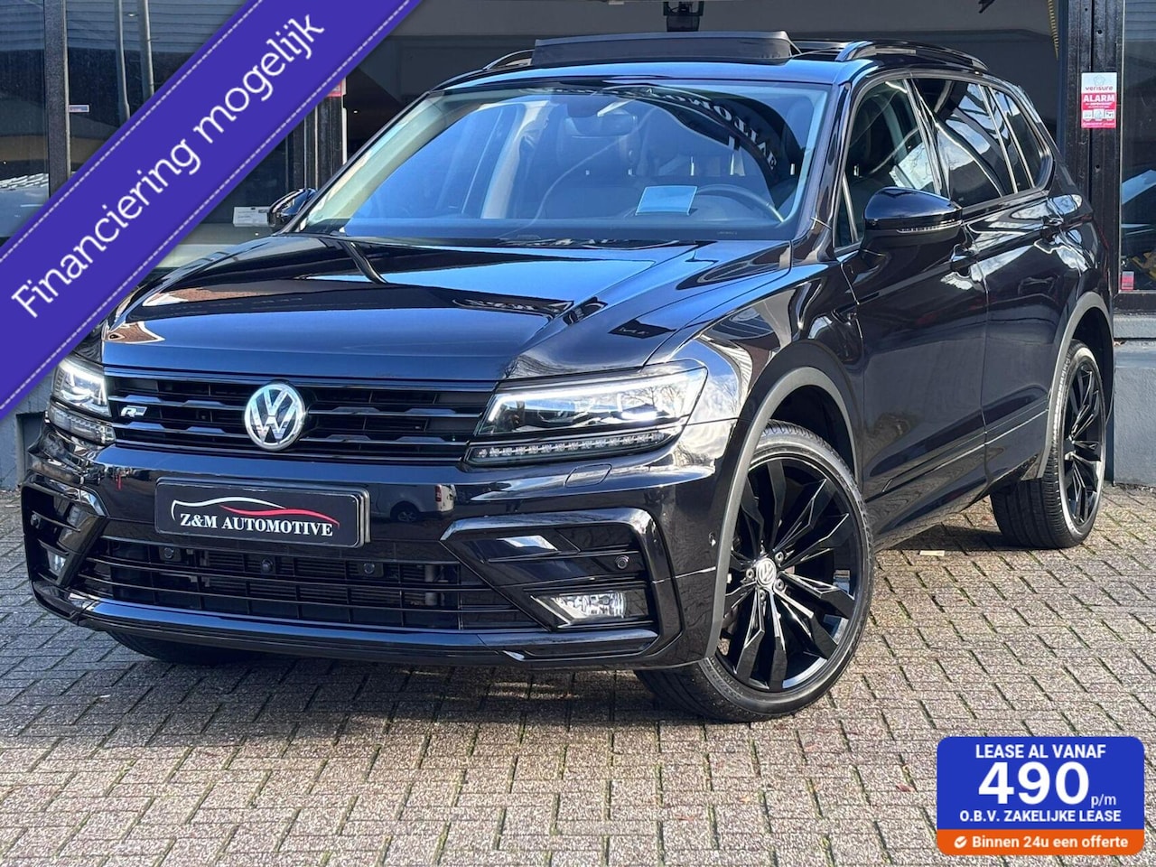 Volkswagen Tiguan Allspace - 1.5 TSI R-Line 7p. Pano*Led*Vir*Leder - AutoWereld.nl