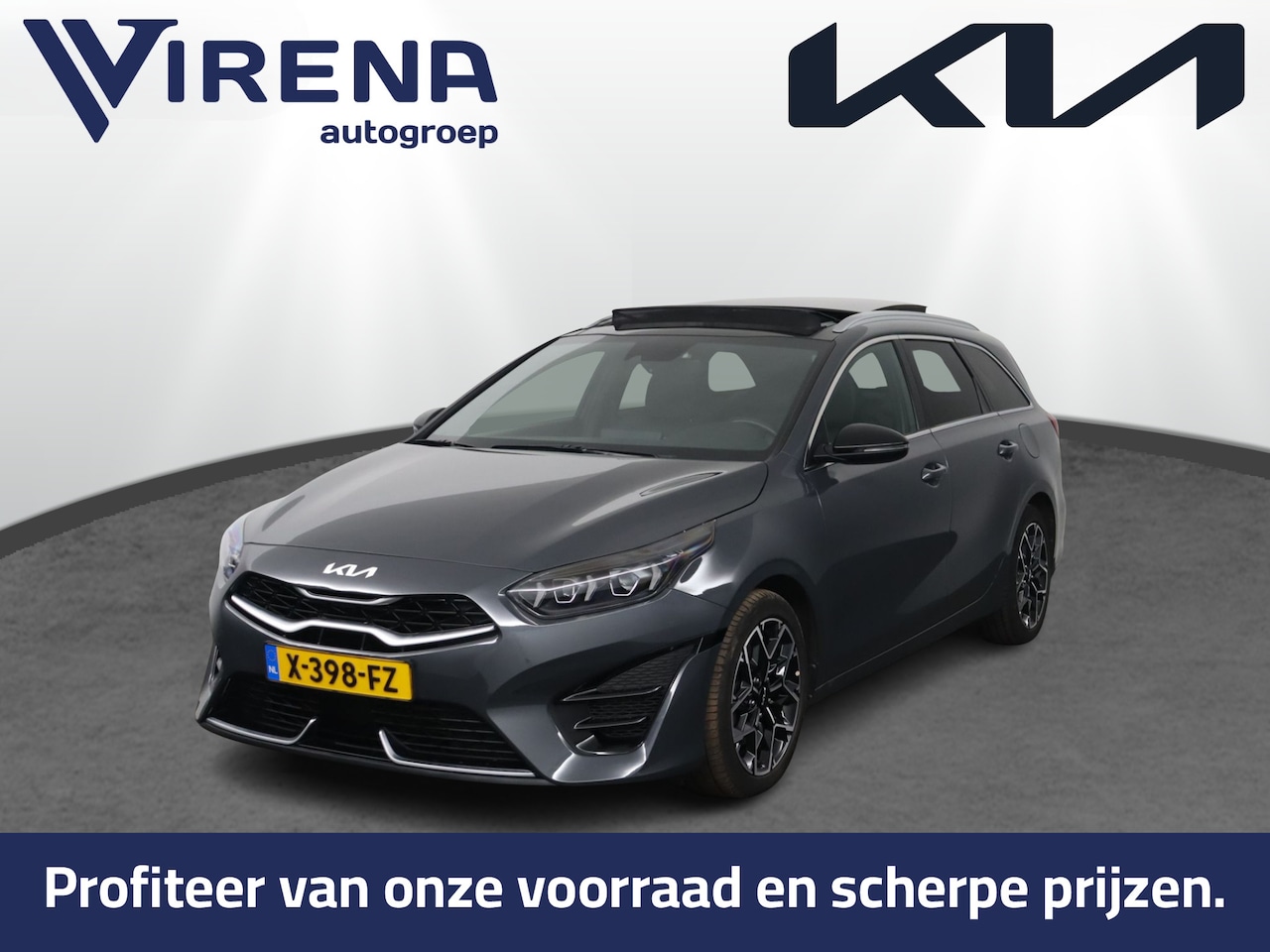 Kia Cee'd Sportswagon - Ceed 1.5 T-GDi GT-Line - Sportstoelen - Panorama dak - elektrische Achterklep - Adaptive C - AutoWereld.nl