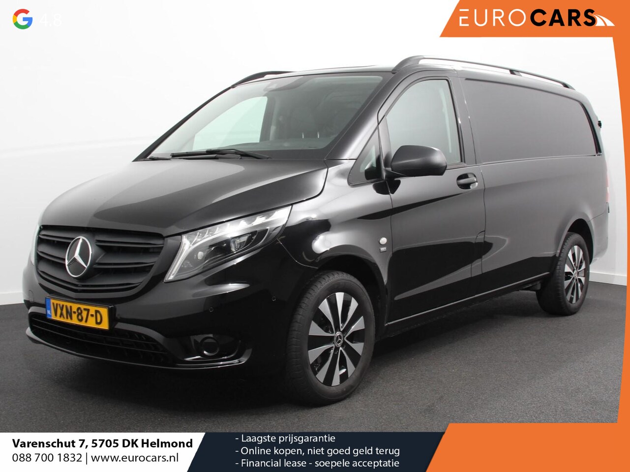 Mercedes-Benz Vito - 119 CDI 190pk Automaat L2 Lang Navigatie Camera Apple Carplay Cruise control Trekhaak Lede - AutoWereld.nl