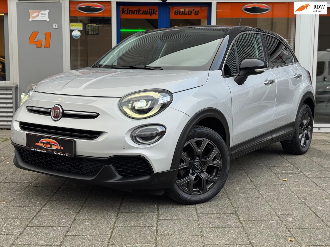 Fiat 500 X - 1.0 Turbo 120th Edition Navigatie Leder Led LM Camera Dealer Onderhouden - AutoWereld.nl