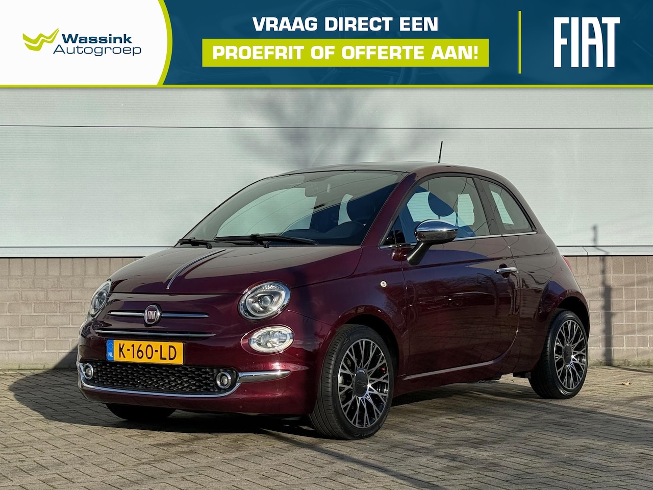 Fiat 500 - 1.0 70 pk Hybrid Star I Glazen Dak I Climate Control I Carplay I 16 - AutoWereld.nl