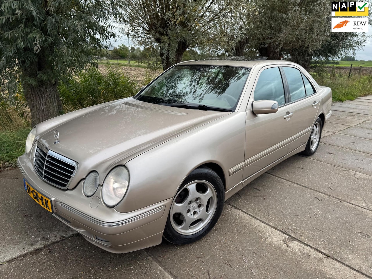 Mercedes-Benz E-klasse - 320 CDI Avantgarde 2001 197PK LUXE/CLIMA/CRUISE/STOELVERKOELING/DAK/NAP - AutoWereld.nl