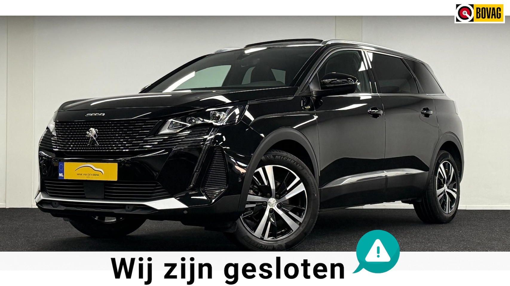 Peugeot 5008 - 1.2 PureTech GT-Line *7Pers*Panodak*Trekhaak*Navi*Camera*Carplay*AdaptiveCruise* - AutoWereld.nl