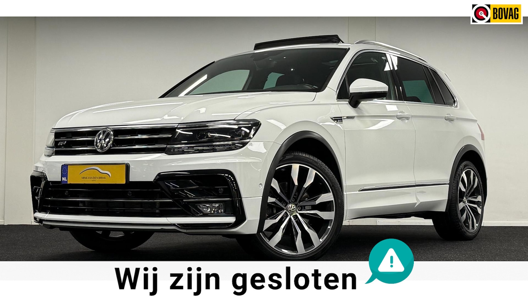 Volkswagen Tiguan - 2.0 TSI 4Motion*3xR-Line*190PK*Panodak*Leder*Memory*DigiDisplay* - AutoWereld.nl