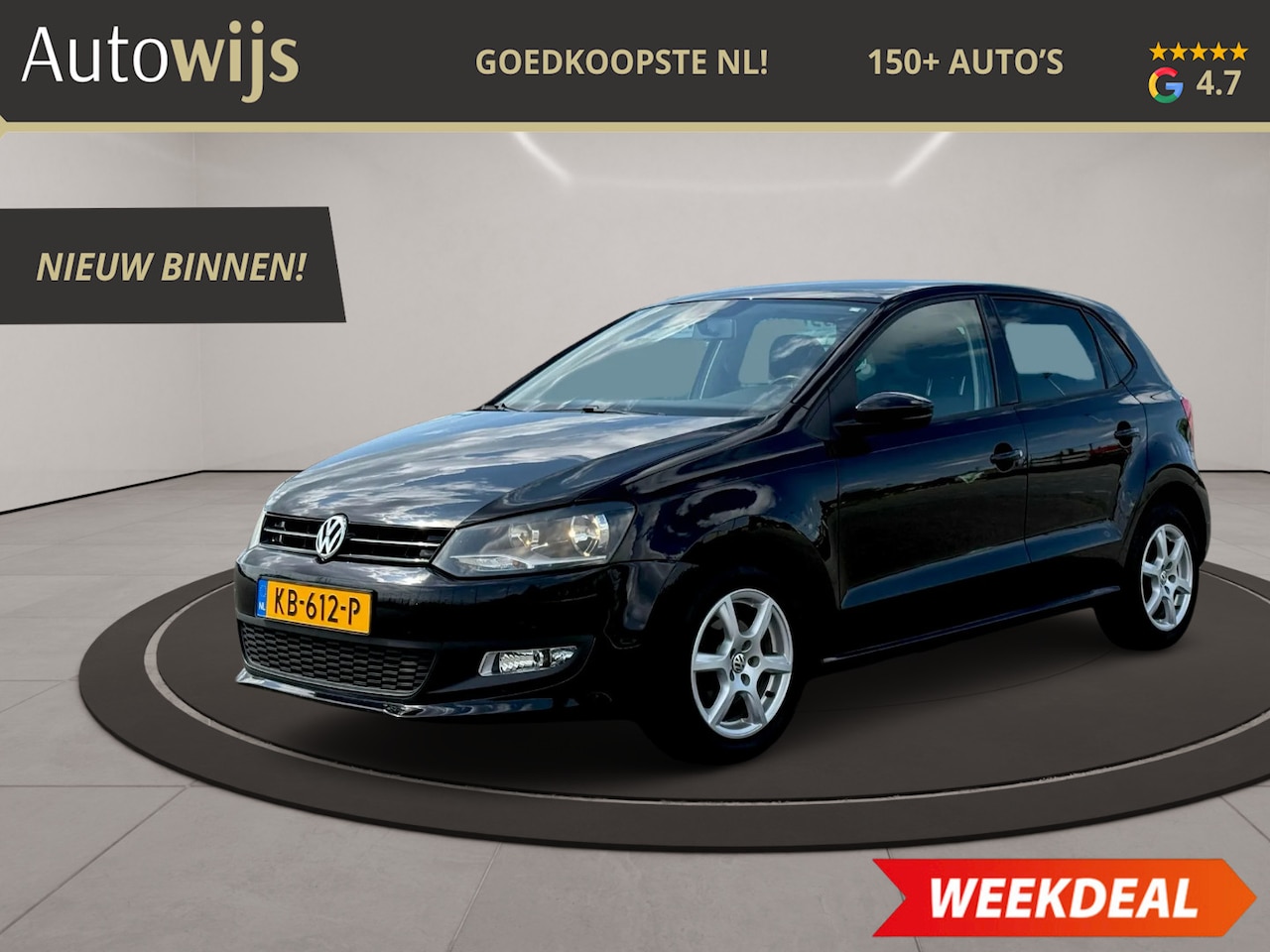 Volkswagen Polo - 1.4-16V Comfortline|AUT|56DKM|5-DEU|Airco|LM-Velg - AutoWereld.nl