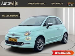 Fiat 500 C - 1.2 Lounge|Facelift|LED|Navi|Airco|Cabrio