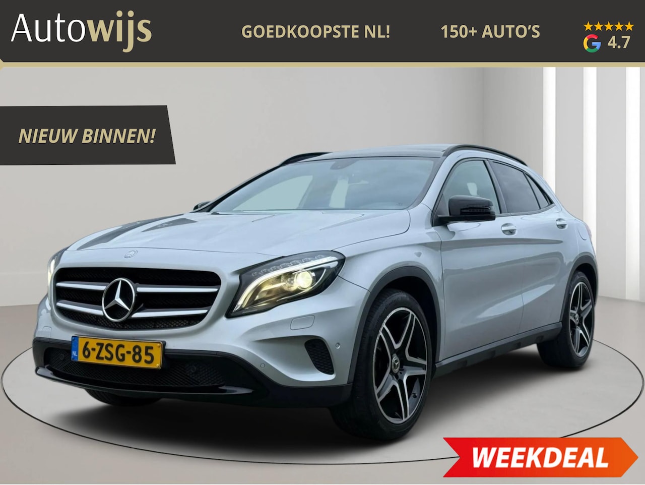 Mercedes-Benz GLA-Klasse - 200 Ambition|PANO|LED|Cruise|NL AUTO|GOED ONDERHOUDEN - AutoWereld.nl