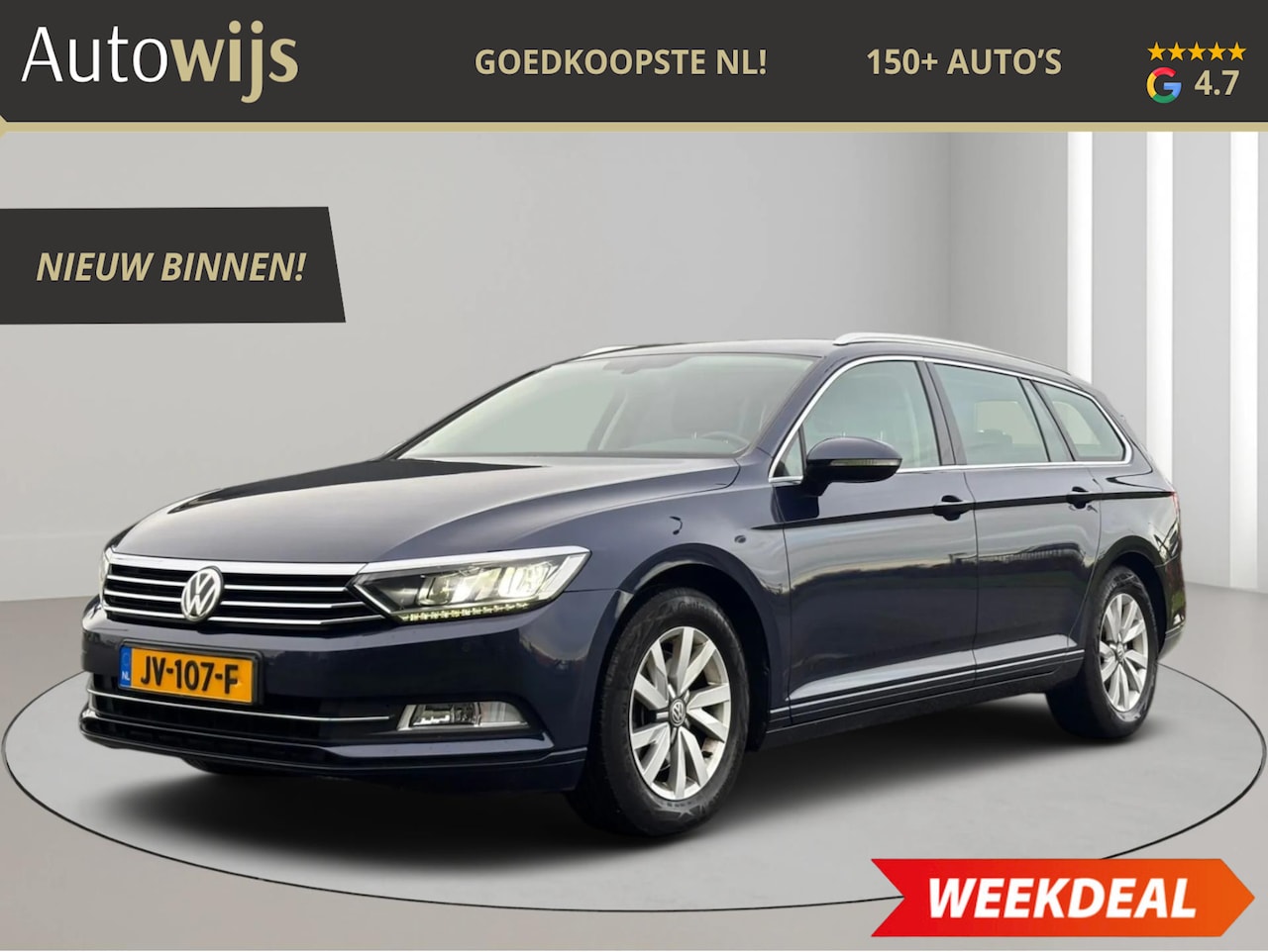 Volkswagen Passat Variant - 1.4 TSI ACT Connected Series|NL AUTO|LED|PDC|DAB|Keyless|GOED ONDERHOUDEN - AutoWereld.nl