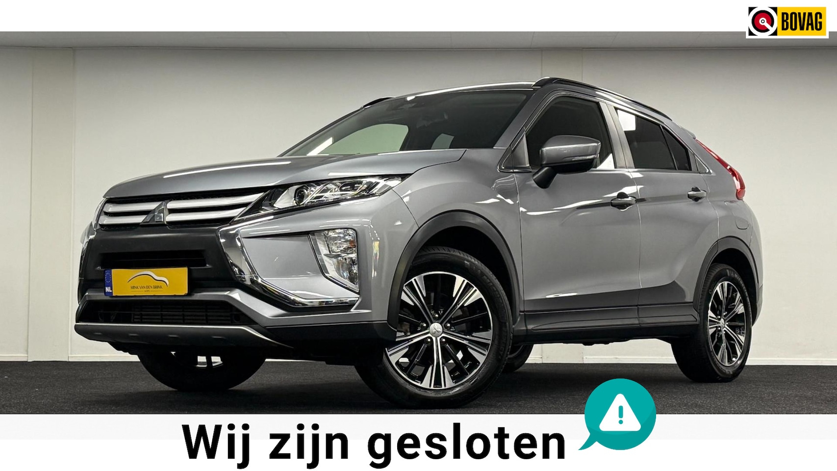 Mitsubishi Eclipse Cross - 1.5 DI-T Pure*DealerOh*Automaat*Navi*Camera*Carplay*Stoelverw - AutoWereld.nl