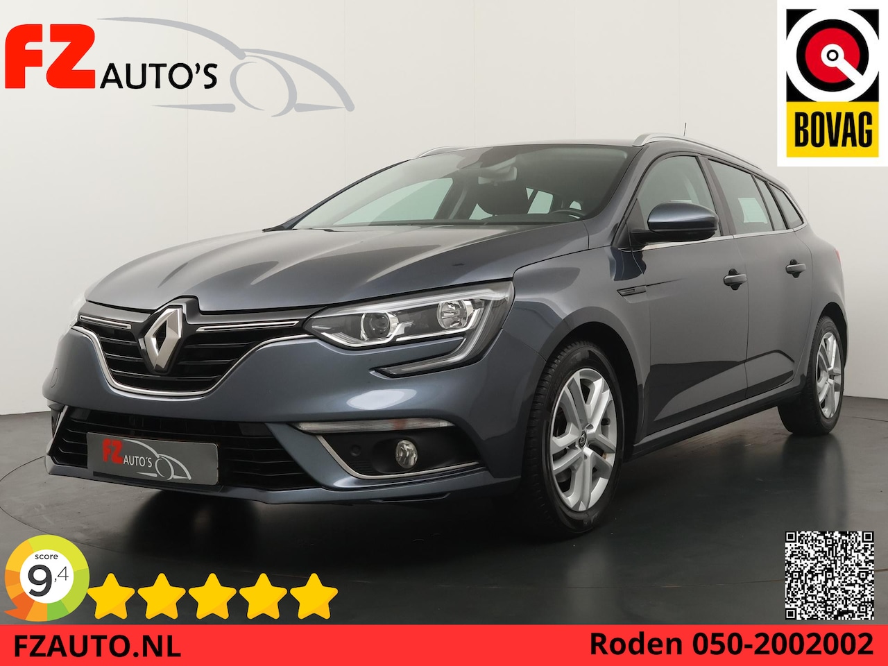 Renault Mégane Estate - 1.3 TCe Limited - Navigatie - Parkeersensoren V+A - Trekhaak - Cruise Control - AutoWereld.nl