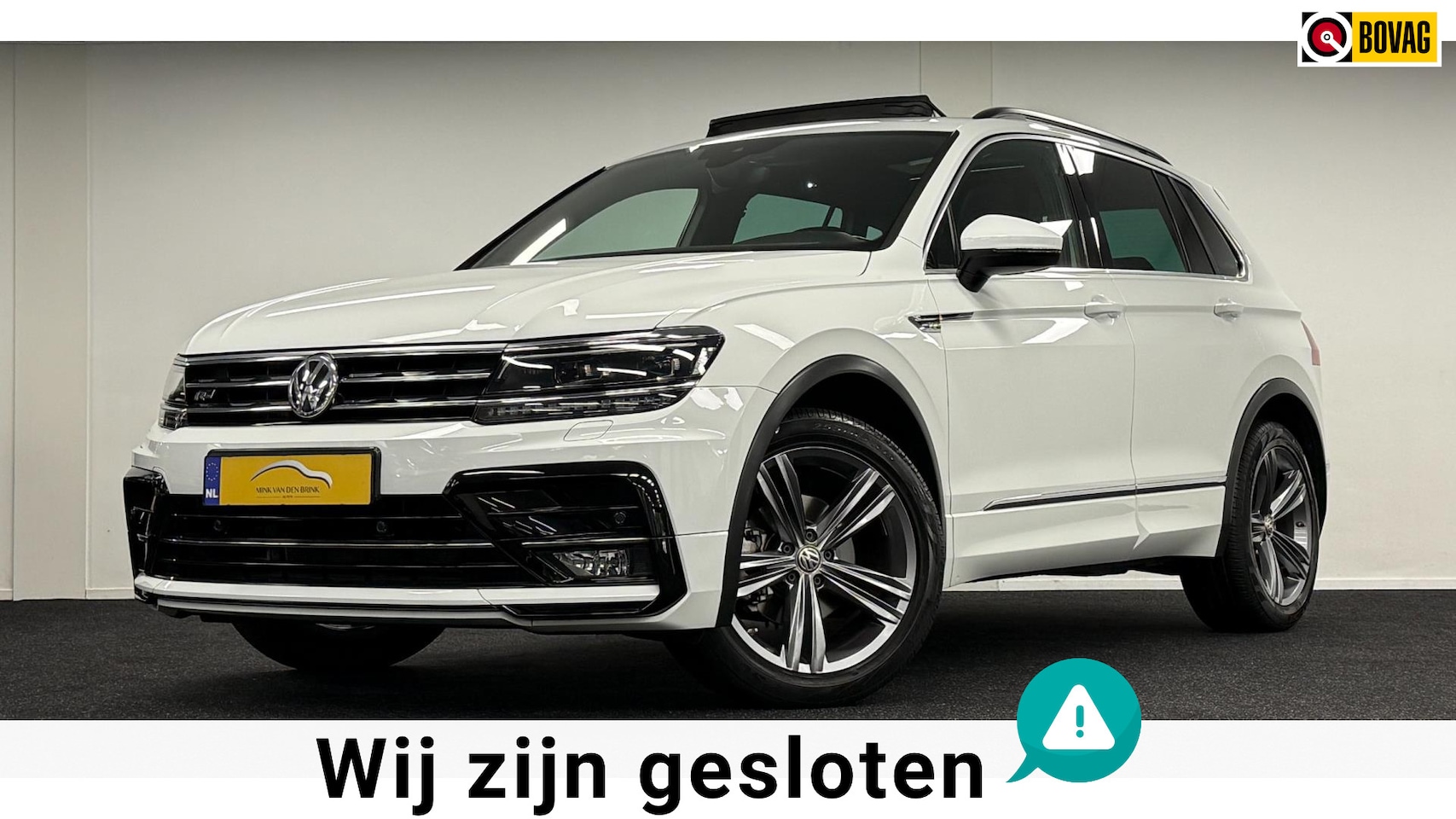 Volkswagen Tiguan - 1.4 TSI*150PK*DSG*3xR-line*Panodak*Navi*Xenon*Standkachel - AutoWereld.nl