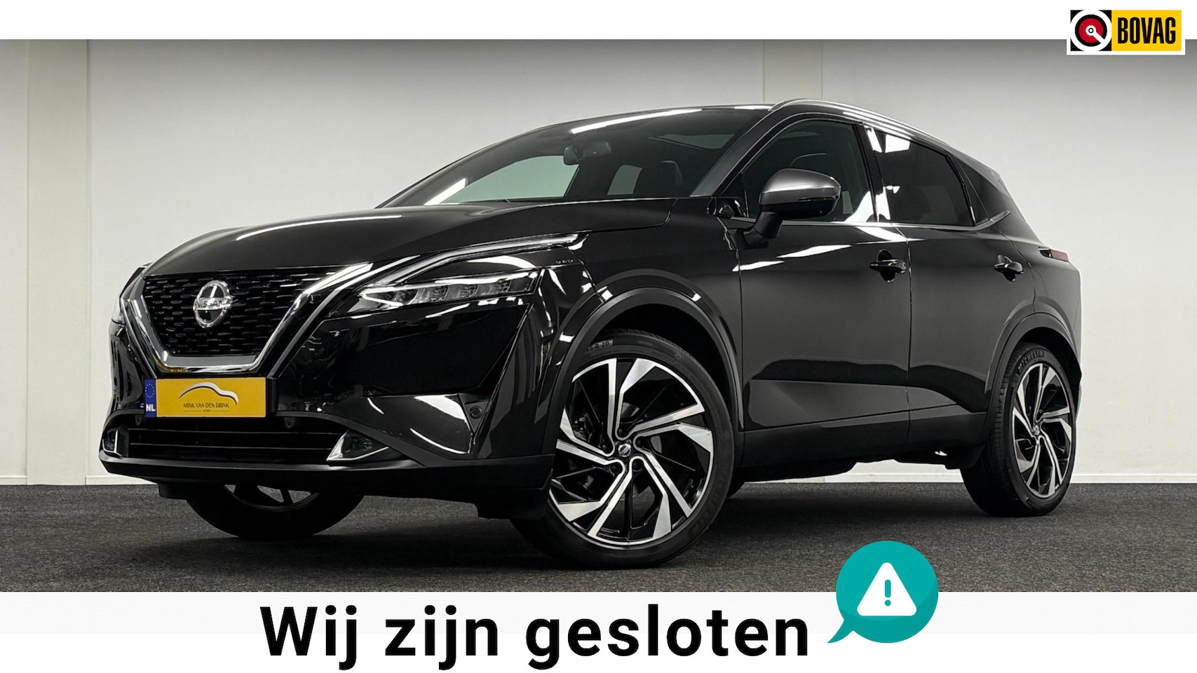 Nissan Qashqai - 1.3 MHEV Xtronic Tekna Plus*Pano*Bose*Adaptive*20"*Leder*Camera*Carplay - AutoWereld.nl