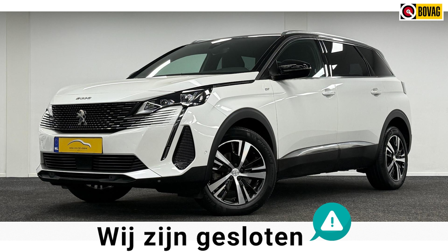 Peugeot 5008 - 1.2 Puretech GT-Line*DealerOh*7Persoons*Camera*Navi*Carplay*CruiseContr! - AutoWereld.nl