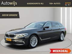 BMW 5-serie Touring - 520i High Executive|LUXURY|LEDER|PANO|LEDER|NL AUTO|CAMERA|DEALERONDERHOUDEN
