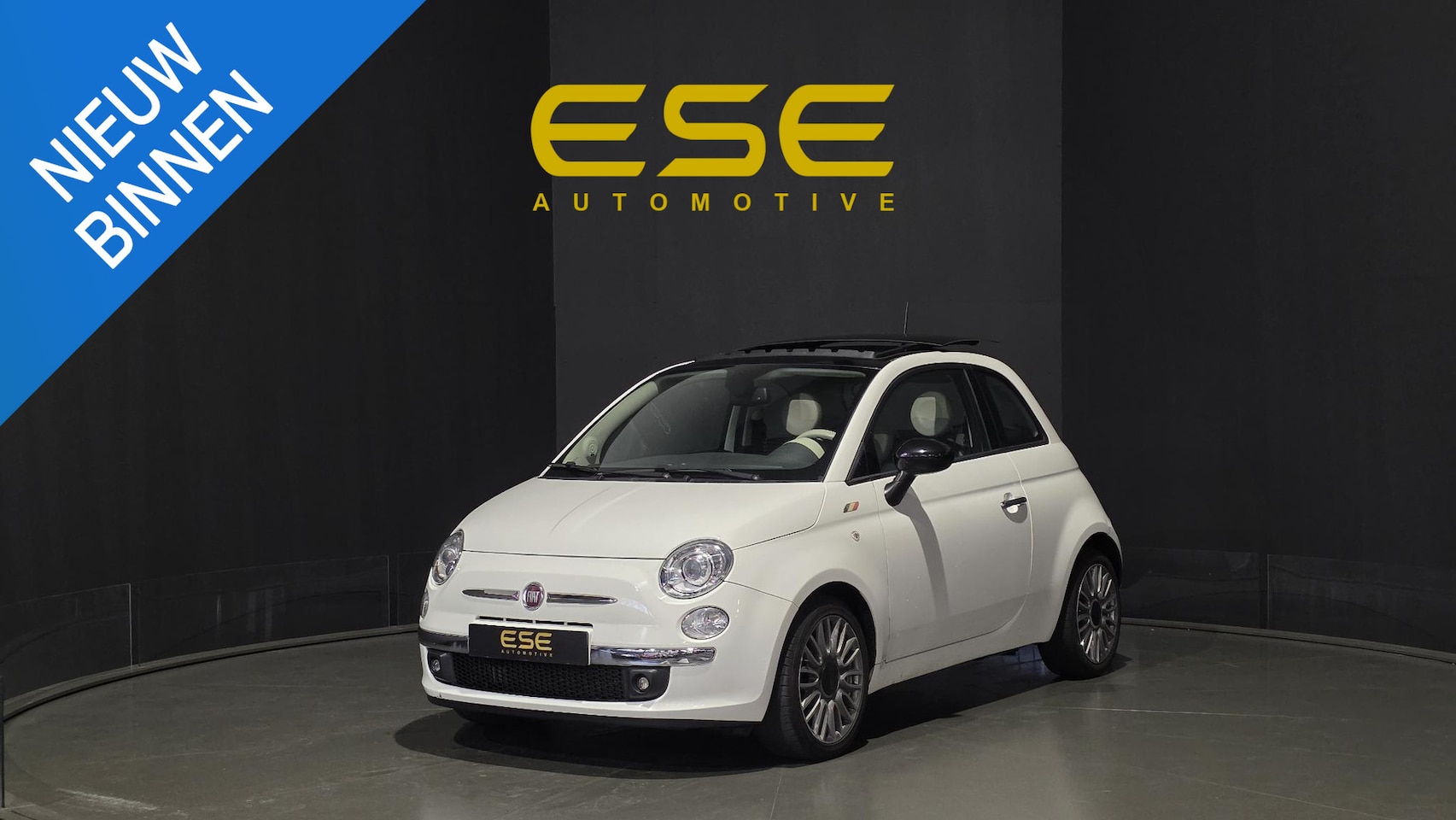 Fiat 500 - 0.9 TwinAir Turbo Cult Leder | Panoramadak | Climate - AutoWereld.nl