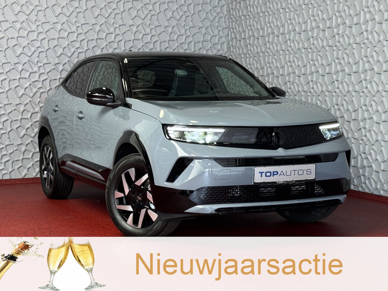 Opel Mokka - 1.2 TURBO 130PK ✅ NIEUWE AUTO ✅ GS LINE / BLACK PACK 360.CAM 06/2025 CAPRLAY STOEL/STUUR V - AutoWereld.nl