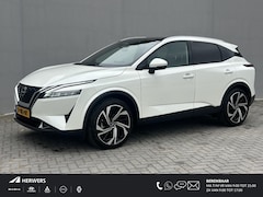 Nissan Qashqai - 1.3 MHEV Xtronic Tekna Plus / Trekhaak ( 1.800 kg ) / All season banden / Apple carplay /
