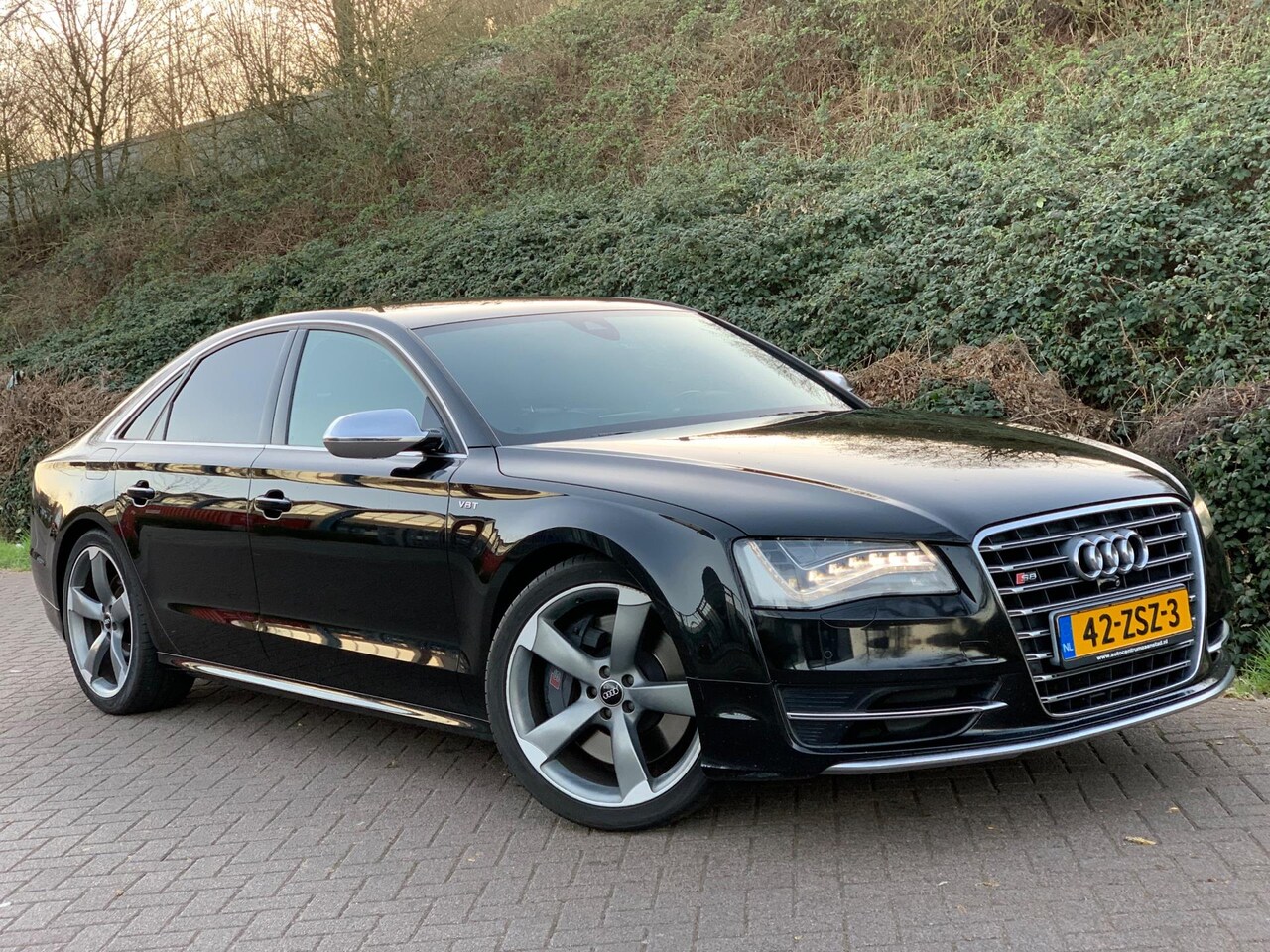 Audi A8 - 4.0 TFSI S8 Quattro AUT LEDER SCHUIFDAK 519PK ! - AutoWereld.nl