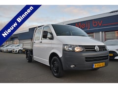 Volkswagen Transporter - 2.0 TDI L2H1 DC , AIRCO , TREKHAAK , CR CONTR , RADIO ,