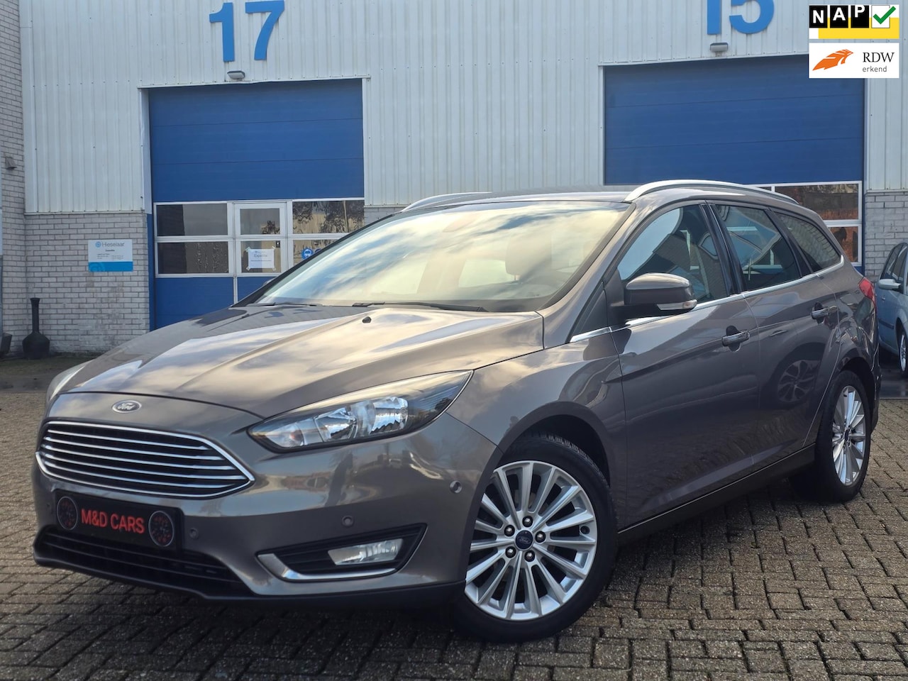 Ford Focus Wagon - 1.0 Titanium Edition NAP/AIRCO/PDC/NAVI/CR CONTROL - AutoWereld.nl