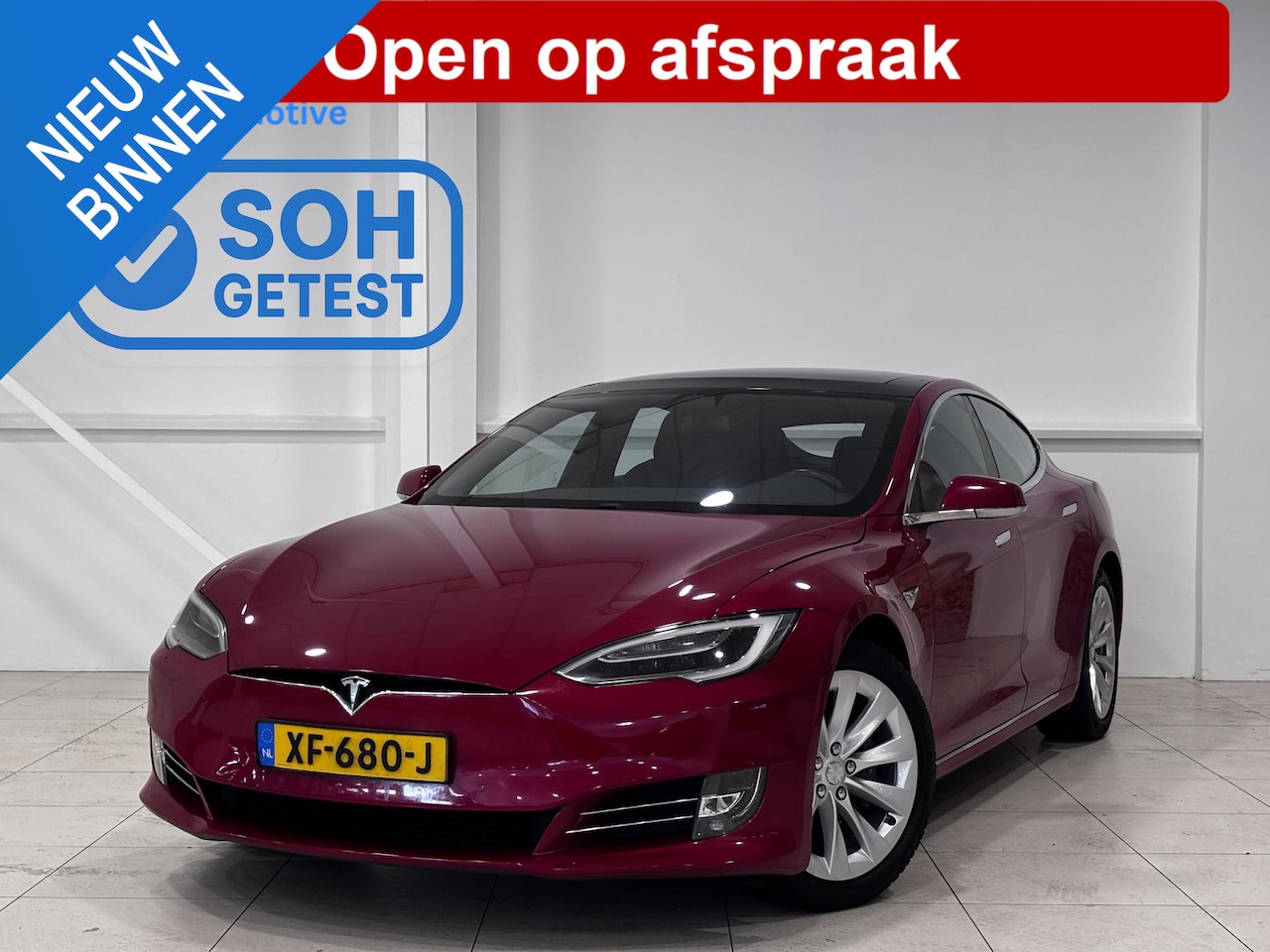Tesla Model S - 100D | SOH 88% | Leder | Panorama dak | - AutoWereld.nl