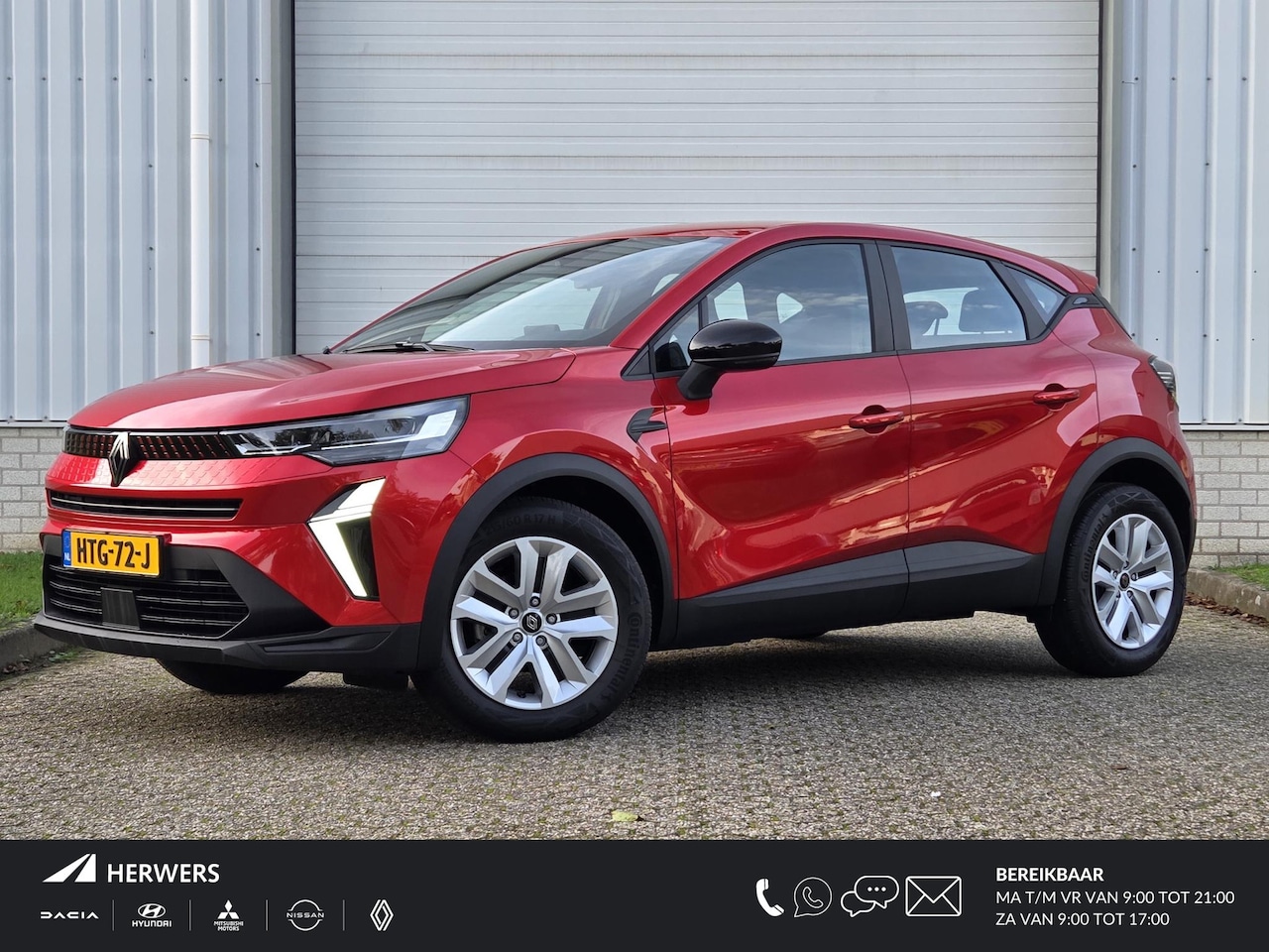 Renault Captur - 1.3 mild hybrid 160 Evolution Automaat / Achteruitrijcamera / Stoelverwarming / Apple Carp - AutoWereld.nl