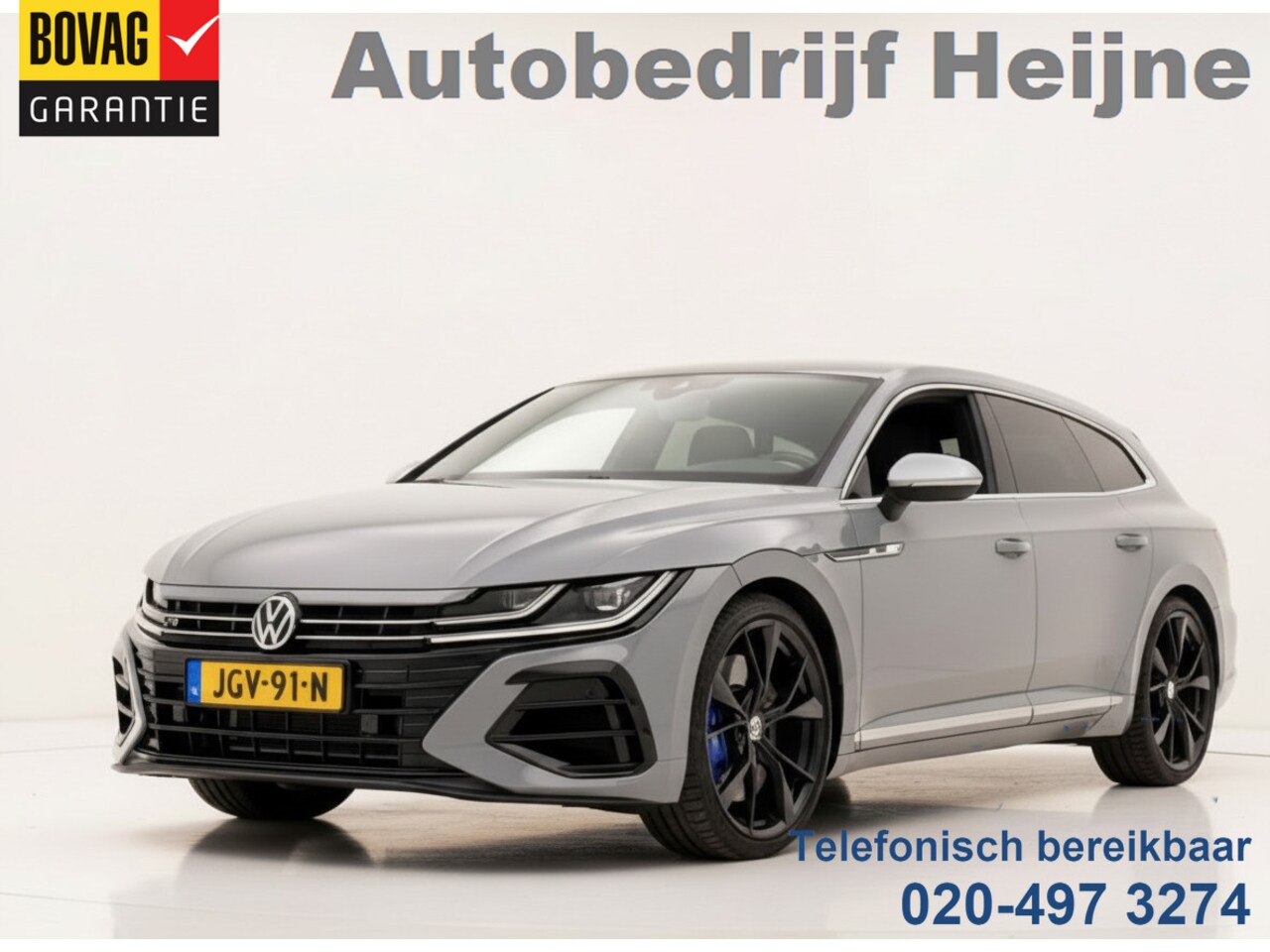 Volkswagen Arteon Shooting Brake - R 4Motion 2.0 TSI 320PK R-SPORT NAVI/LEDER/VIRTUAL - AutoWereld.nl