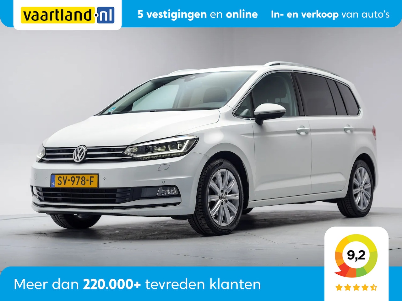 Volkswagen Touran - 1.4 TSI Highline 7p [ Camera Trekhaak Massage stoel - AutoWereld.nl