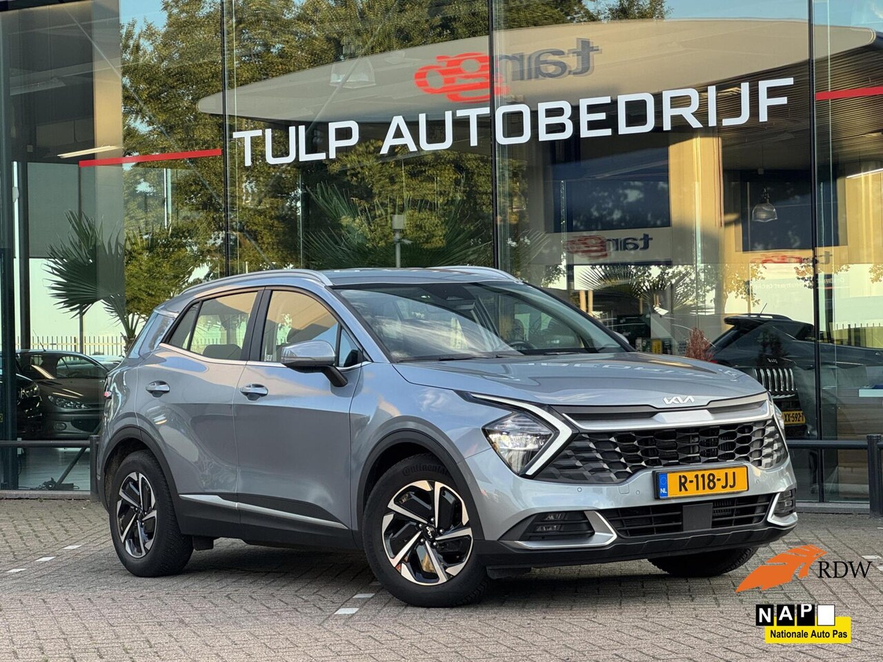 Kia Sportage - 1.6 T-GDi MHEV DynamicLine bj 2022 1e eig btw - AutoWereld.nl