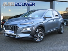 Hyundai Kona - 1.6 GDI HEV Premium Sky 1e eigen | dealer onderh | full option | leder | schuifdak