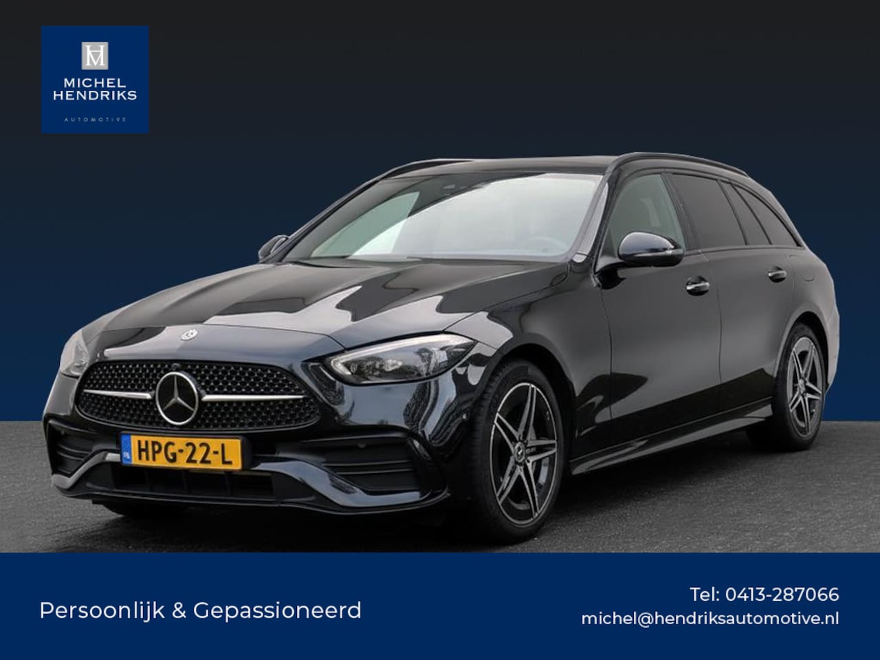 Mercedes-Benz C-klasse Estate - 300 e AMG Distronic, Head-Up, Pano, Nappa leder - AutoWereld.nl