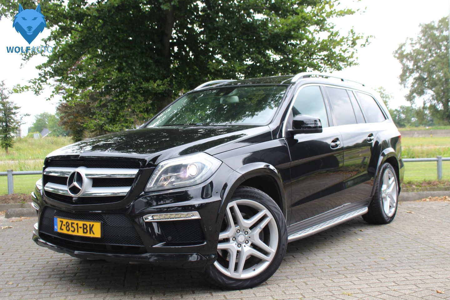 Mercedes-Benz GL-klasse - 350 BlueTEC 4-Matic 7p. Panodak 21 inch AMG 360 Camera Navi Stoelen electr met memo Trekha - AutoWereld.nl