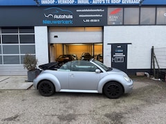 Volkswagen New Beetle Cabriolet - 1.4 Highline-Cabrio-met Airco, Lederen interieur, stoelverwarming, NAP-Rapport en een ruim